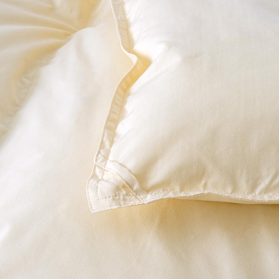 羽毛肌布団 キング 昭和西川 ホワイトマザーグースダウン93％ グース 増量0.6kg 肌掛け布団 抗菌 防臭 防ダニ 花粉フリー綿100％ 超長綿 日 | 昭和西川 | 06