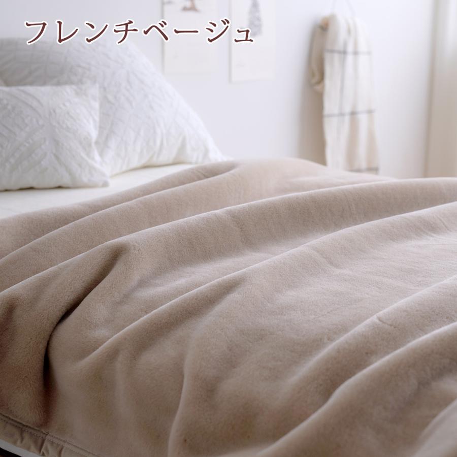 西川（nishikawa） 毛布 セミダブルロング 長身用 抗菌 セミダブル