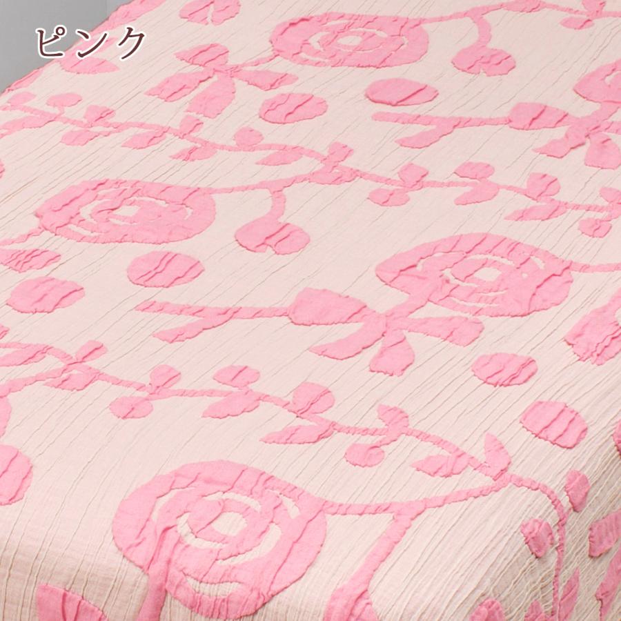 ガーゼ ケット シングル 綿90 西川 マタノアツコ ATSUKOMATANO 薔薇のギフト ガーゼケット ガーゼ 夏 またのあつこ 洗える 吸湿 くしゅくしゅ | 西川 | 09