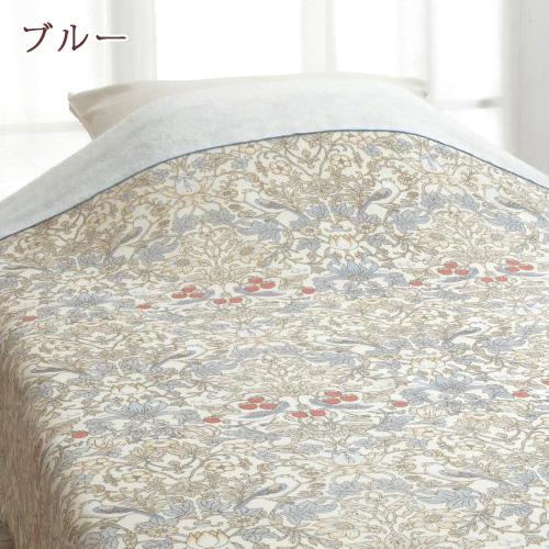 ポイント10倍 タオルケット シングル ウィリアムモリス いちご泥棒 綿100％ 日本製 夏用 V&A ロマンス小杉 ウイリアムモリス | ロマンス小杉 | 03