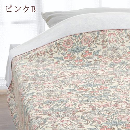 ポイント10倍 タオルケット シングル ウィリアムモリス いちご泥棒 綿100％ 日本製 夏用 V&A ロマンス小杉 ウイリアムモリス | ロマンス小杉 | 06