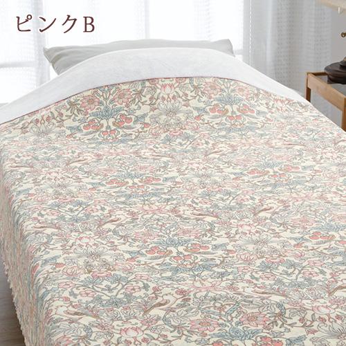 ポイント10倍 タオルケット シングル ウィリアムモリス いちご泥棒 綿100％ 日本製 夏用 V&A ロマンス小杉 ウイリアムモリス | ロマンス小杉 | 07