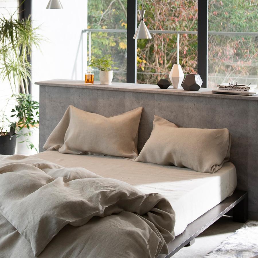 Fab the Home Fine linen one-wash ファインリネン ワンウォッシュ 枕カバー 43×63 麻100％ まくらカバー ピロケース ピローケー | ブランド登録なし | 01