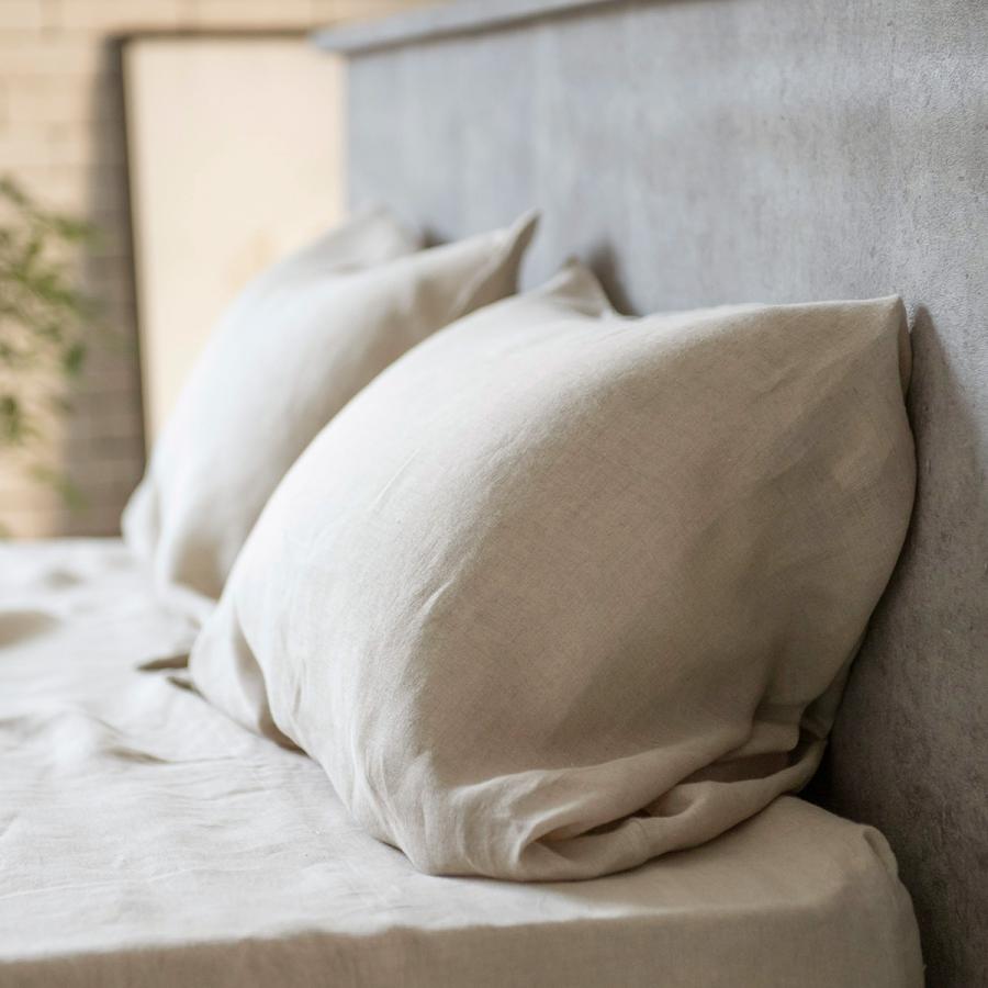 Fab the Home Fine linen one-wash ファインリネン ワンウォッシュ 枕カバー 43×63 麻100％ まくらカバー ピロケース ピローケー | ブランド登録なし | 02