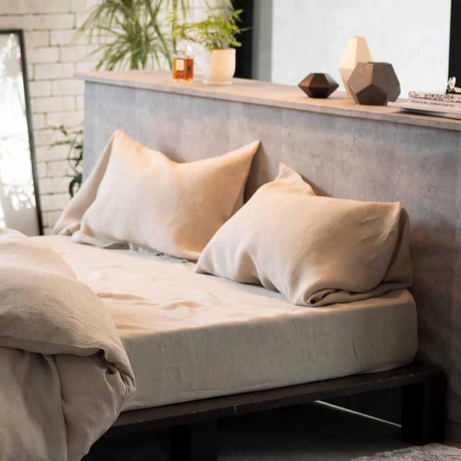 Fab the Home Fine linen one-wash ファインリネン ワンウォッシュ 枕カバー 43×63 麻100％ まくらカバー ピロケース ピローケー | ブランド登録なし | 04