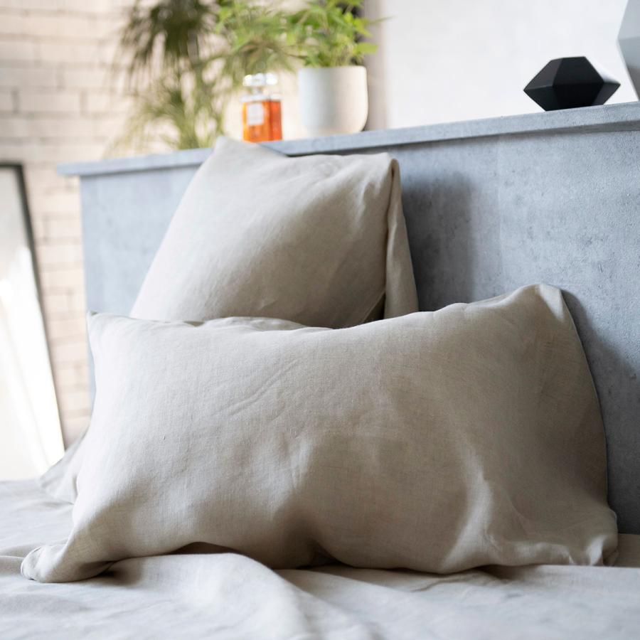 Fab the Home Fine linen one-wash ファインリネン ワンウォッシュ 枕カバー 43×63 麻100％ まくらカバー ピロケース ピローケー | ブランド登録なし | 07