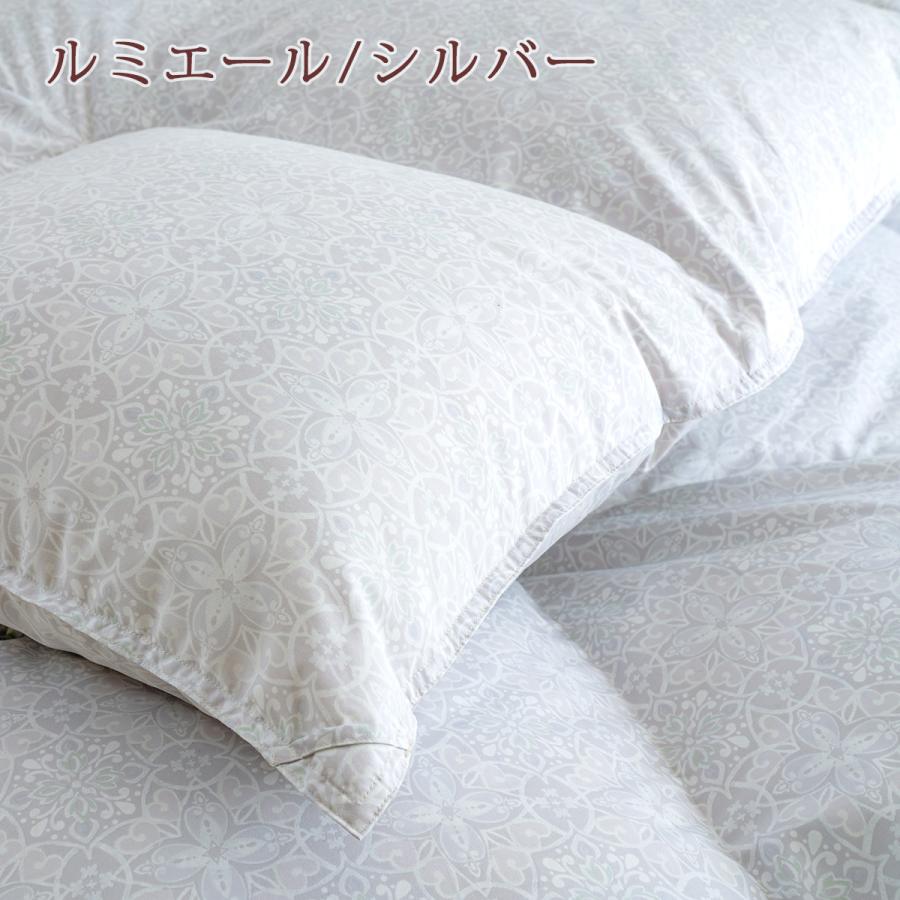 羽毛布団 シングル 昭和西川 ホワイトダウン85% DP350 暖か 中央増量 1.1kg 抗菌 日本製 花粉フリー | 昭和西川 | 08
