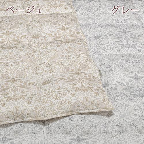 西川（nishikawa） 羽毛肌掛け布団 ウィリアムモリス いちご泥棒