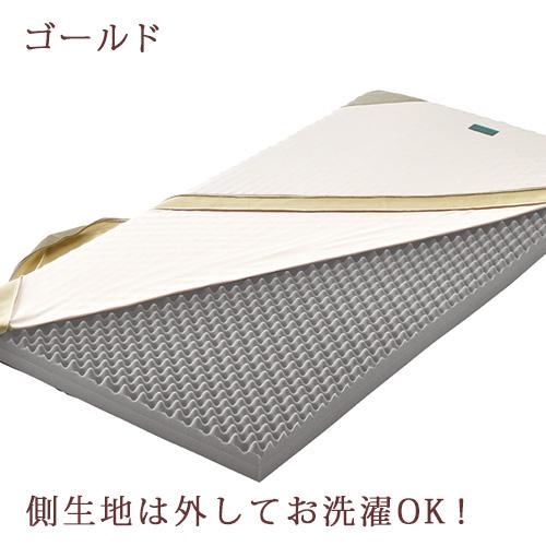 敷布団 シングル 西川 RAKURA ラクラ 圧縮梱包 コンパクト 健康敷布団 西川リビング 洗える側生地 敷き布団 硬め 155N 厚さ90ミリ | 西川 | 02