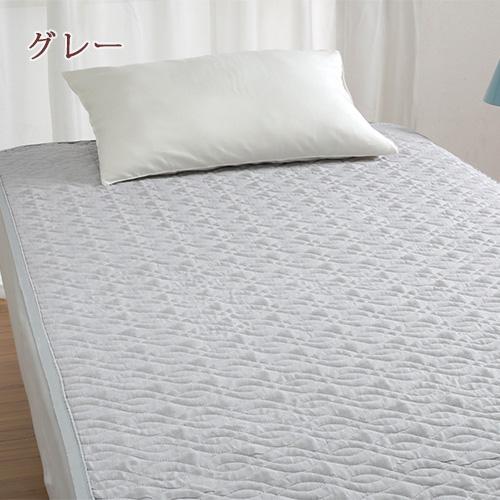 爆買 敷きパッド ダブル 夏用 涼感 麻混 詰め物 麻100% ひんやり 天然素材 ラミー ロマンス小杉 ベッドパッド ベッドパット兼用 ダブルサイズ | ロマンス小杉 | 03