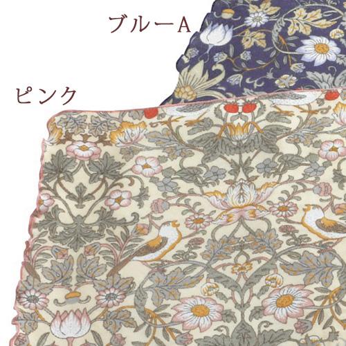 タオルケット ハーフ 綿100％ いちご泥棒 V＆A ウィリアムモリス ロマンス小杉 日本製 洗える 吸湿 140×90cm | ロマンス小杉 | 04