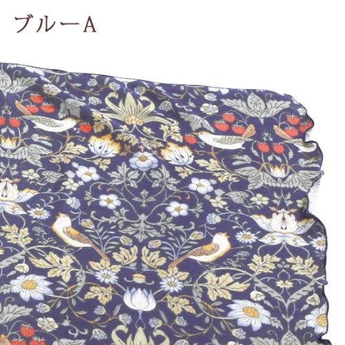 タオルケット ハーフ 綿100％ いちご泥棒 V＆A ウィリアムモリス ロマンス小杉 日本製 洗える 吸湿 140×90cm | ロマンス小杉 | 08