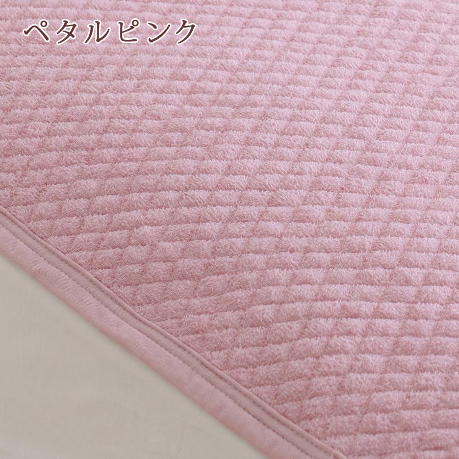 敷きパッド セミダブル 西川 生地 中綿まで綿100％ パイル敷パッド ウォッシャブル 丸洗いOK ベッドパッド ベッドパット兼用 セミダブルサイズ | 西川 | 06