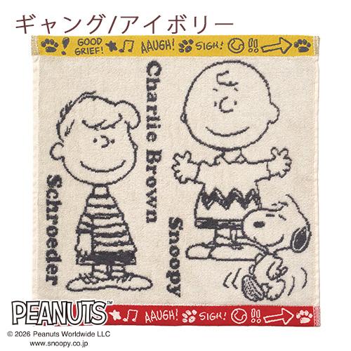 スヌーピー ウォッシュタオル 2枚セット 西川 東京西川 綿100％ タオル 2枚組 ハンドタオル 34×35cm | 西川 | 03