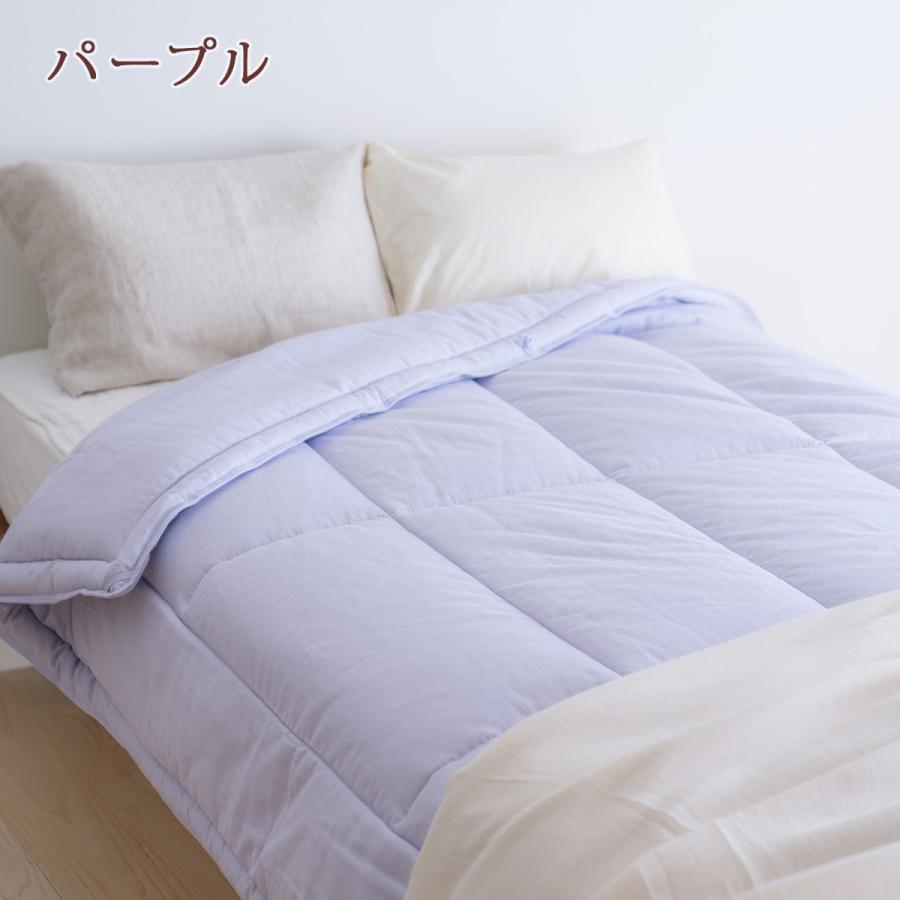 肌掛け布団 セミダブル 日本製 キルトケット スーピマコットン 超長綿 夏用 二重ガーゼ 綿100％ ピマコットン 中わた入り 肌布団 セミダブルサイズ | ブランド登録なし | 05