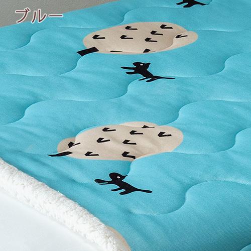 西川（nishikawa） マタノアツコ 合繊肌掛け布団 ハーフケット 140