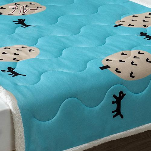 西川（nishikawa） マタノアツコ 合繊肌掛け布団 ハーフケット 140