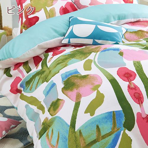 掛け布団カバー シングル 綿100％ 西川産業 東京西川 布団カバー 北欧ブランド フィンレイソン クンプラ 掛けカバー 日本製 | 西川 | 05