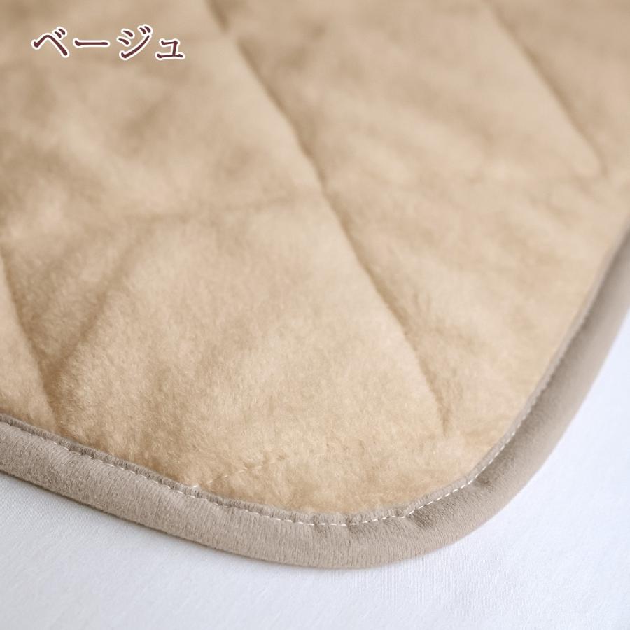 西川 敷パッド セミシングル 日本製 泉大津 表地 ウール100％ ウール マイヤー敷きパッド 90×195cm ウォッシャブル ウール敷パッド ベッドパッド ジュニア | 西川 | 06