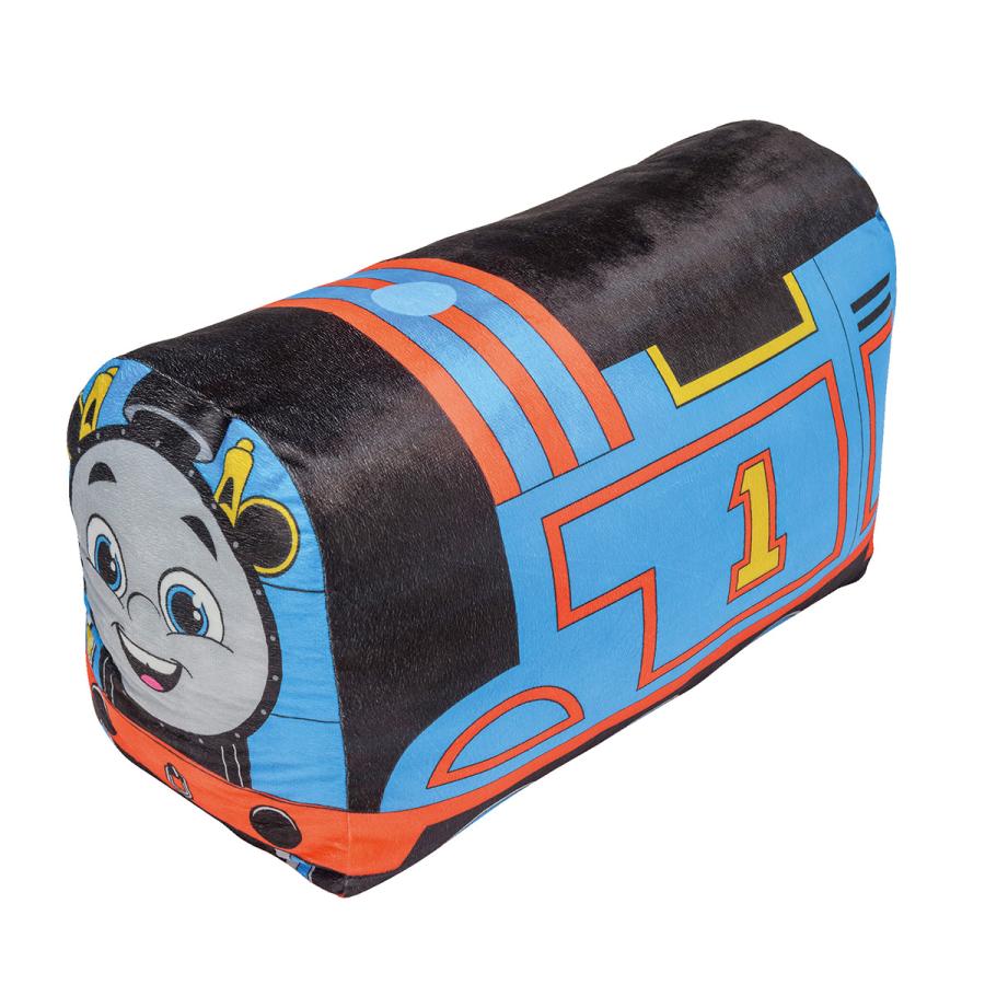きかんしゃトーマス ぬいぐるみ 抱き枕 約64×27cm 西川 キャラクター 抱きまくら トーマス ボルスター クッション もちもち 柔らか | 西川 | 01