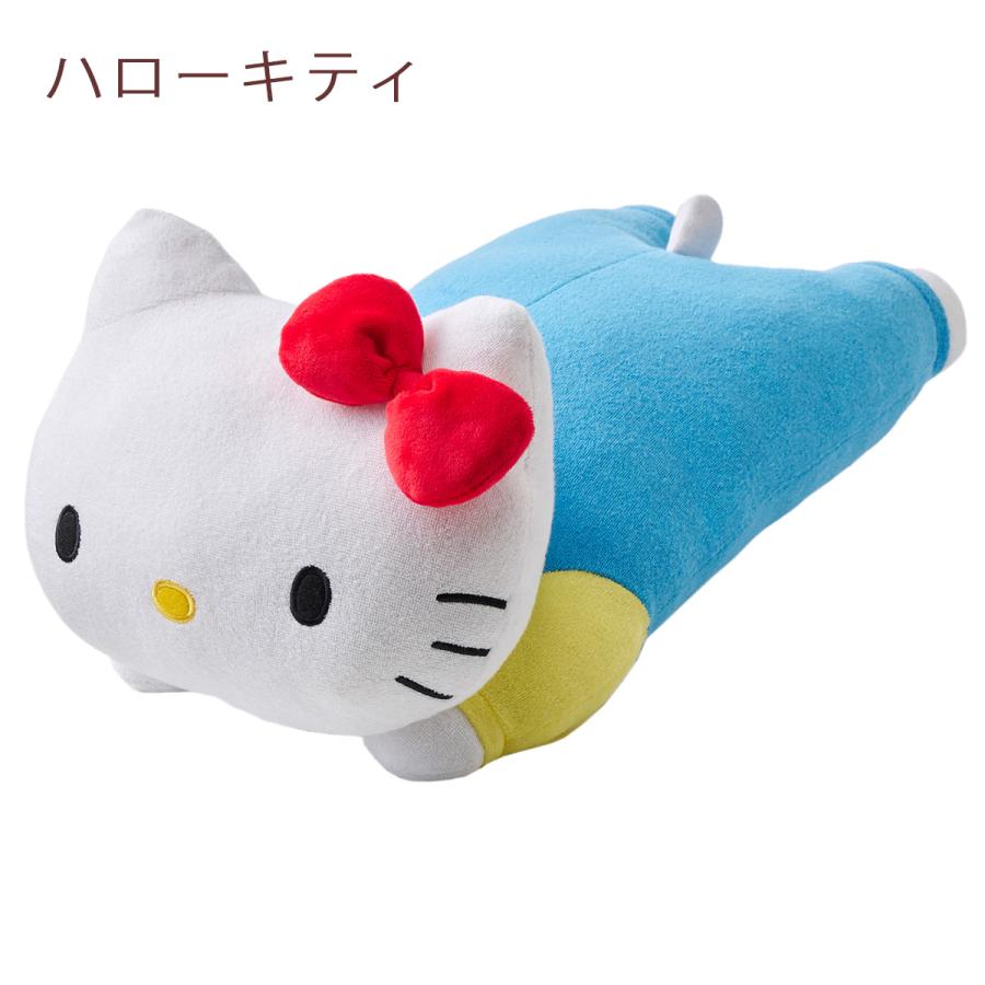 サンリオ ぬいぐるみ 抱き枕 約42×22cm 西川 キャラクター 抱きまくら ハローキティ ポムポムプリン ポチャッコ マイメロディ クッション 綿100％ | 西川 | 01