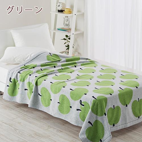 タオルケット シングル 綿100％ 西川 フィンレイソン オンップ 夏用 洗える 北欧 Finlayson リンゴ 夏 | 西川 | 02