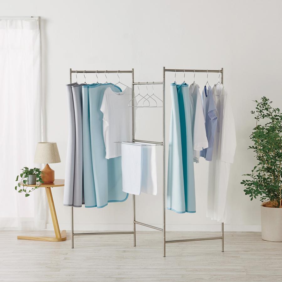 敷きパッド ダブル 西川 夏用 冷感 涼感 省スペースで干せる 敷きパッド 部屋干し臭軽減加工 抗菌加工 洗える | 西川 | 08