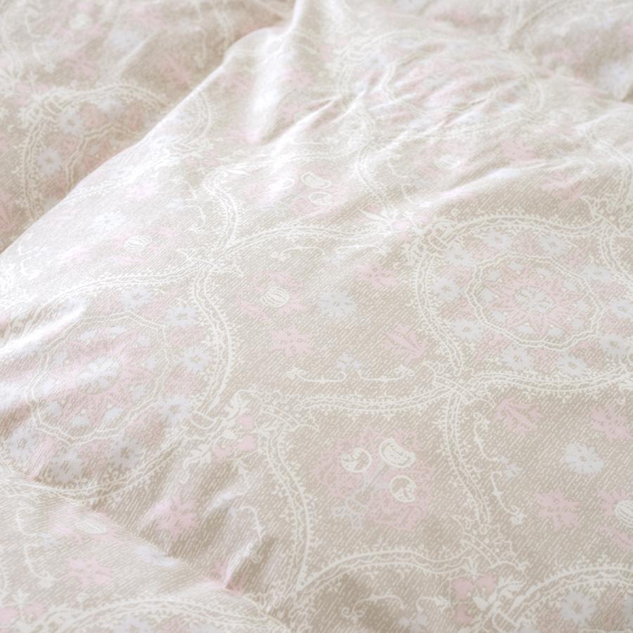 羽毛布団 ダブル 西川掛カバー特典付 ロマンス小杉 2枚合わせ オールシーズン 1年中 ダウン93% 増量1.1+0.6k 綿100％ 洗える コインランドリー対 | ロマンス小杉 | 04