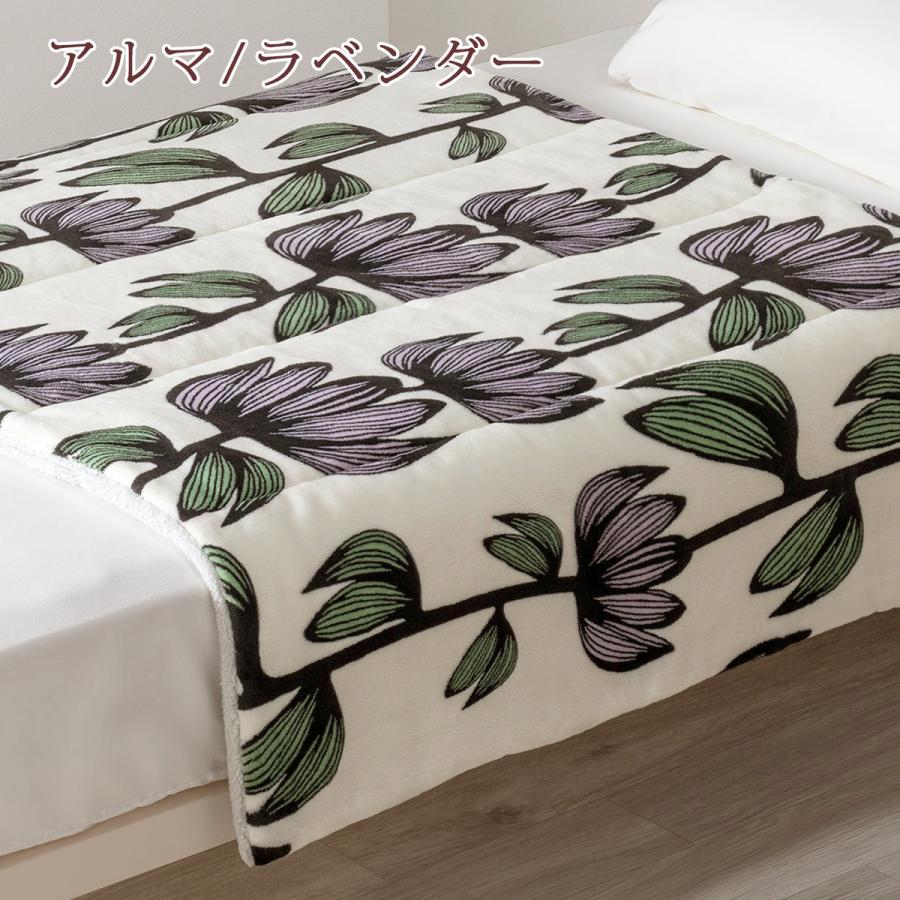 フィンレイソン 合繊肌掛け布団 ハーフケット 140×100cm 西川 ひざ掛け Finlayson アルマ デコ 秋用 冬用 かわいい | 西川 | 05