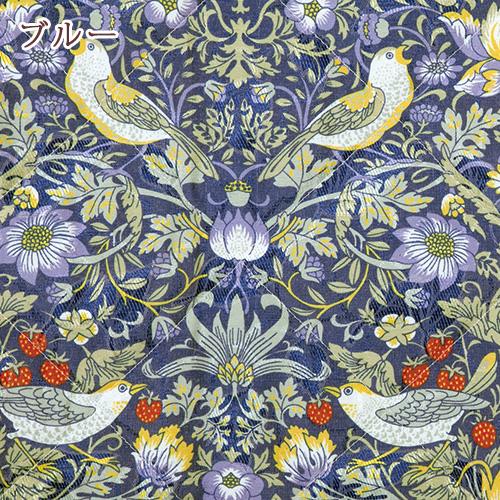 ロマンス小杉 クッション V&A ウィリアムモリス 綿混 Strawberry Thief いちご泥棒 枕 45×45cm ピロー 抱き枕 | ロマンス小杉 | 03