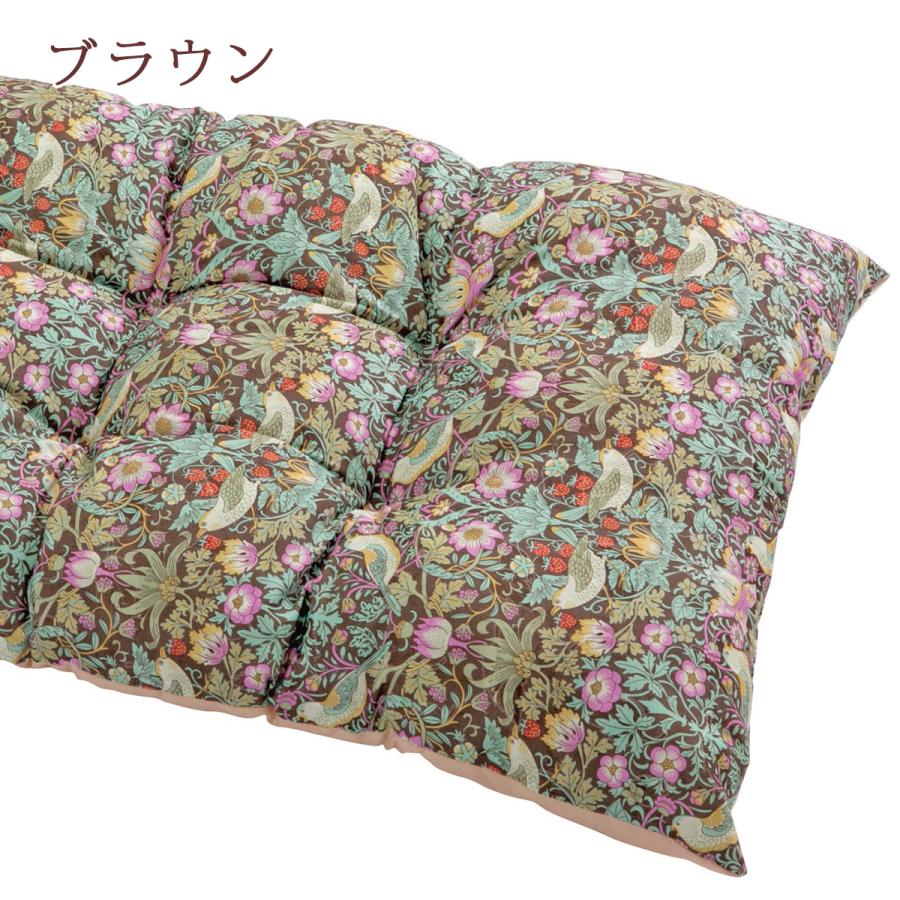 爆買 ロマンス小杉 長座布団 V&A ウィリアムモリス 綿混 Strawberry Thief いちご泥棒 68×120cm | ロマンス小杉 | 06