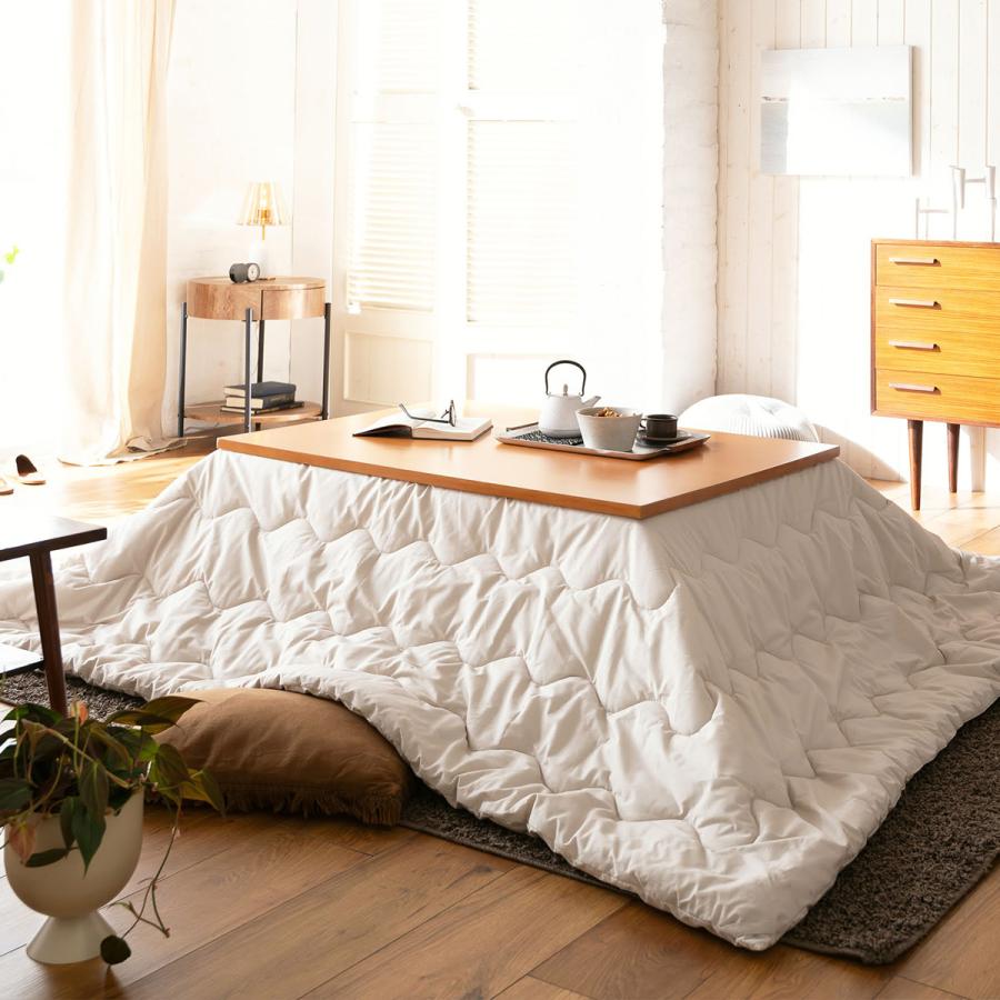 Fab the Home ソリッド こたつ掛け布団 正方形 200×200cm 側地綿 Fab the Home ソリッド こたつ掛け布団 正方形 200×200cm 側地綿