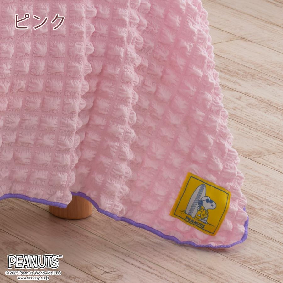 サマーケット シングル 西川 スヌーピー カラフルな薄手のケット 夏用 ジョー クール 軽量 速乾 冷房対策 ブランケット | 西川 | 10