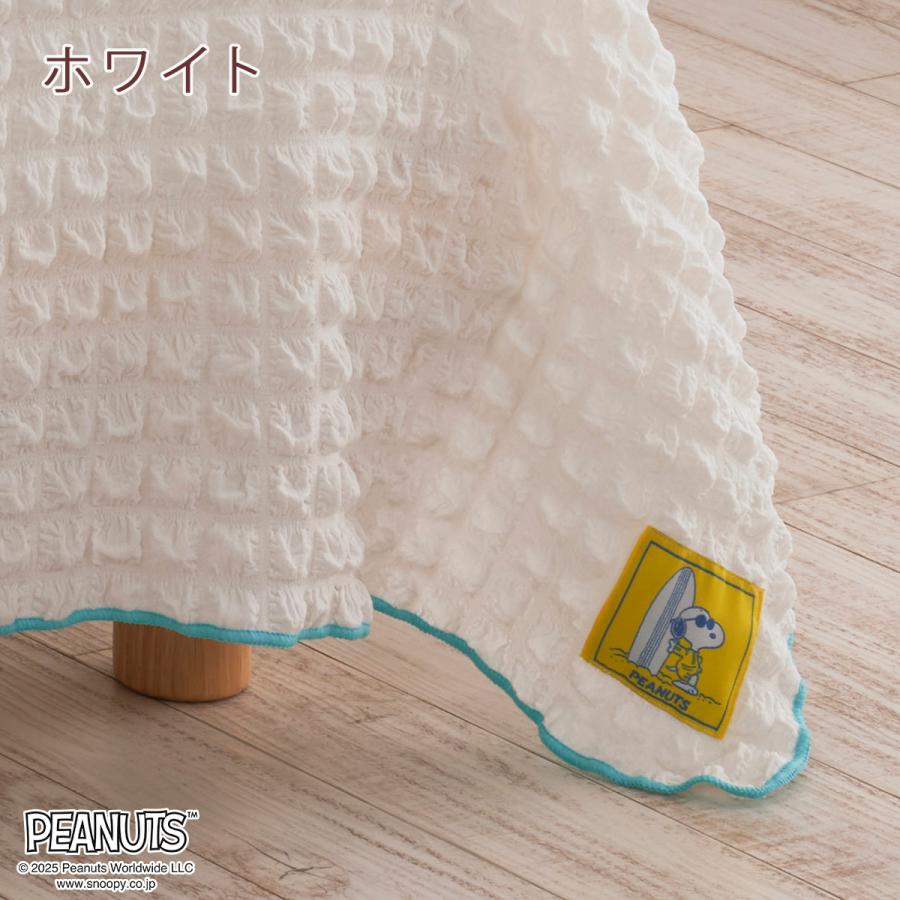 サマーケット シングル 西川 スヌーピー カラフルな薄手のケット 夏用 ジョー クール 軽量 速乾 冷房対策 ブランケット | 西川 | 12