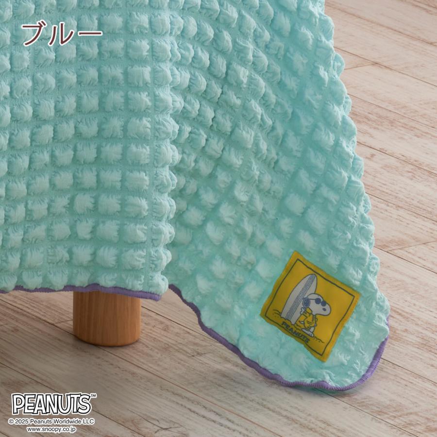 サマーケット シングル 西川 スヌーピー カラフルな薄手のケット 夏用 ジョー クール 軽量 速乾 冷房対策 ブランケット | 西川 | 13