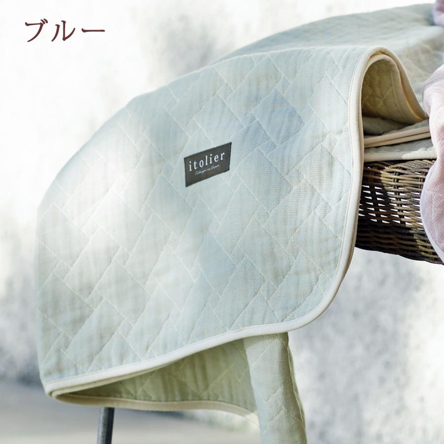 西川 ハーフサイズ 4重ガーゼケット 140×100cm ジュニア お昼寝 ブランケット 日本製 | 西川 | 03
