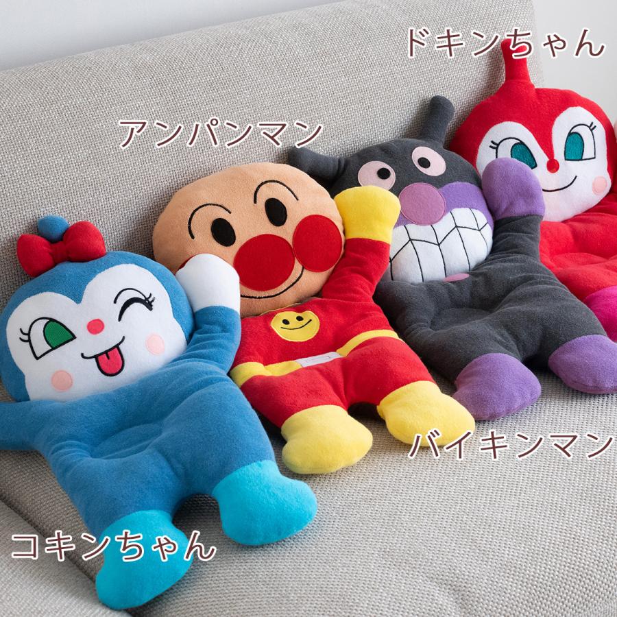 ベビー ドーナツ枕 まくら 抱き枕 アンパンマンシリーズ 西川 子供用 おやすみまくら プレゼント ギフト ばいきんまん ドキンちゃん コキンちゃん | 西川 | 02