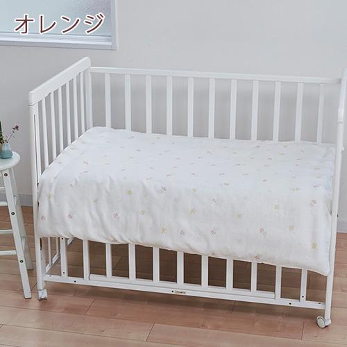 ベビー用掛け布団カバー  80×100cm ベビー ミニサイズ 西川 綿100％ 2重ガーゼ 日本製 掛け布団カバー 掛け布団カバー 掛けカバー 赤ちゃん 子供用 かわい | 西川 | 05