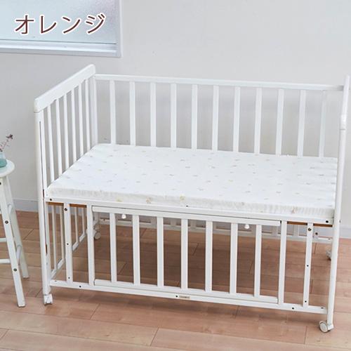 フィットシーツ ベビー 西川 日本製 綿100％ ガーゼ 60×90cm 固綿敷きふとん用シーツ ミニサイズ用 布団カバー 敷き布団カバー ふとんカバー かわいい | 西川 | 02