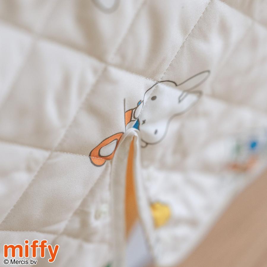 西川 スリーパー ミッフィー miffy ベビー ジュニア キッズ 寝冷え防止に 調温わたで温度を適切に調整 かいまき 軽くて暖か 子供用 | 西川 | 10