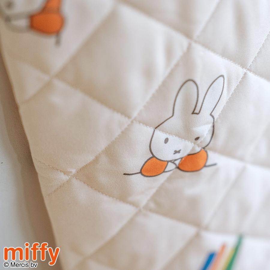 西川 スリーパー ミッフィー miffy ベビー ジュニア キッズ 寝冷え防止に 調温わたで温度を適切に調整 かいまき 軽くて暖か 子供用 | 西川 | 04