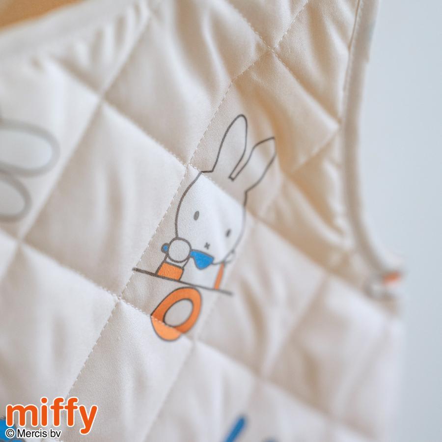 西川 スリーパー ミッフィー miffy ベビー ジュニア キッズ 寝冷え防止に 調温わたで温度を適切に調整 かいまき 軽くて暖か 子供用 | 西川 | 06