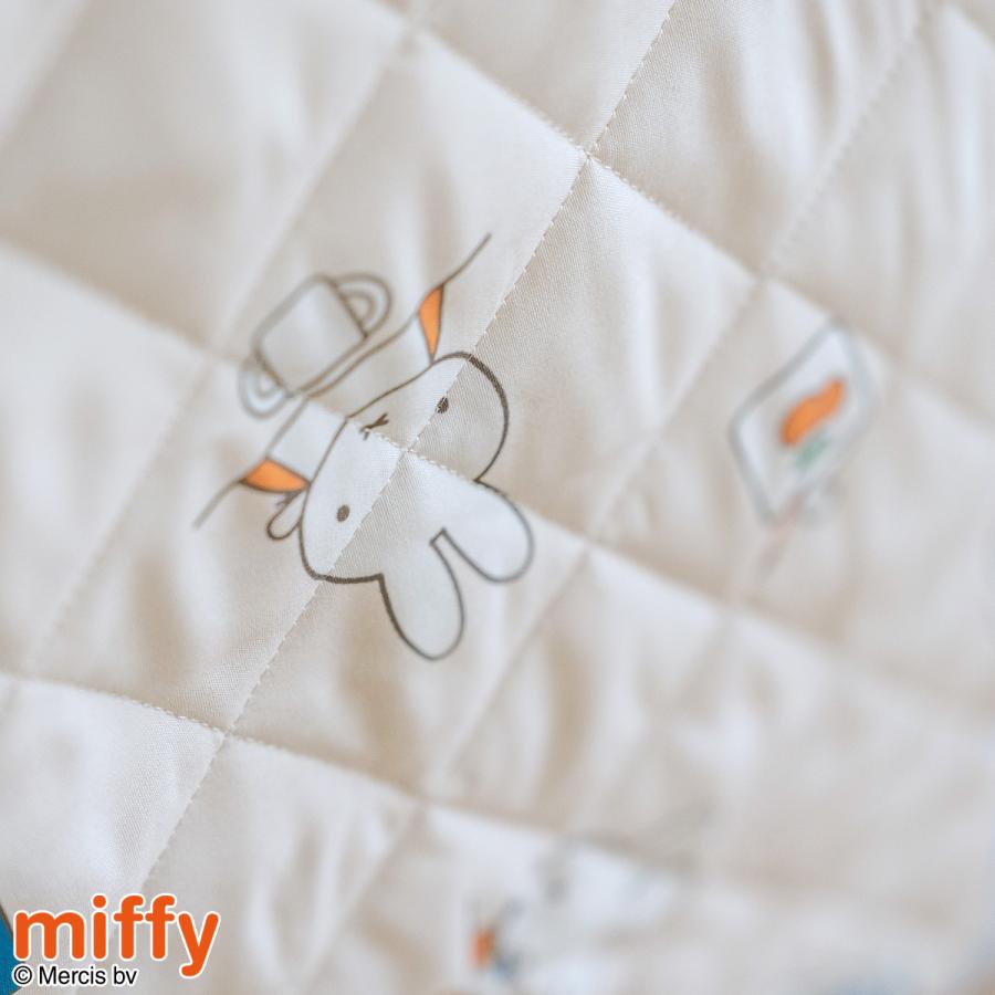 西川 スリーパー ミッフィー miffy ベビー ジュニア キッズ 寝冷え防止に 調温わたで温度を適切に調整 かいまき 軽くて暖か 子供用 | 西川 | 09