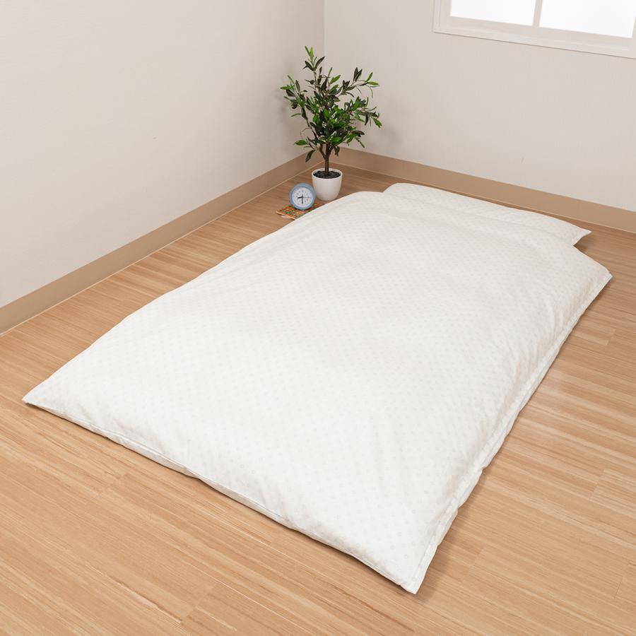 掛け布団カバー ジュニア 西川 布団カバー 抗菌加工 綿100% 日本製 Nishikawa 羽毛布団対応 135×185cm ふとんカバー 掛カバー クローバー | 西川 | 01