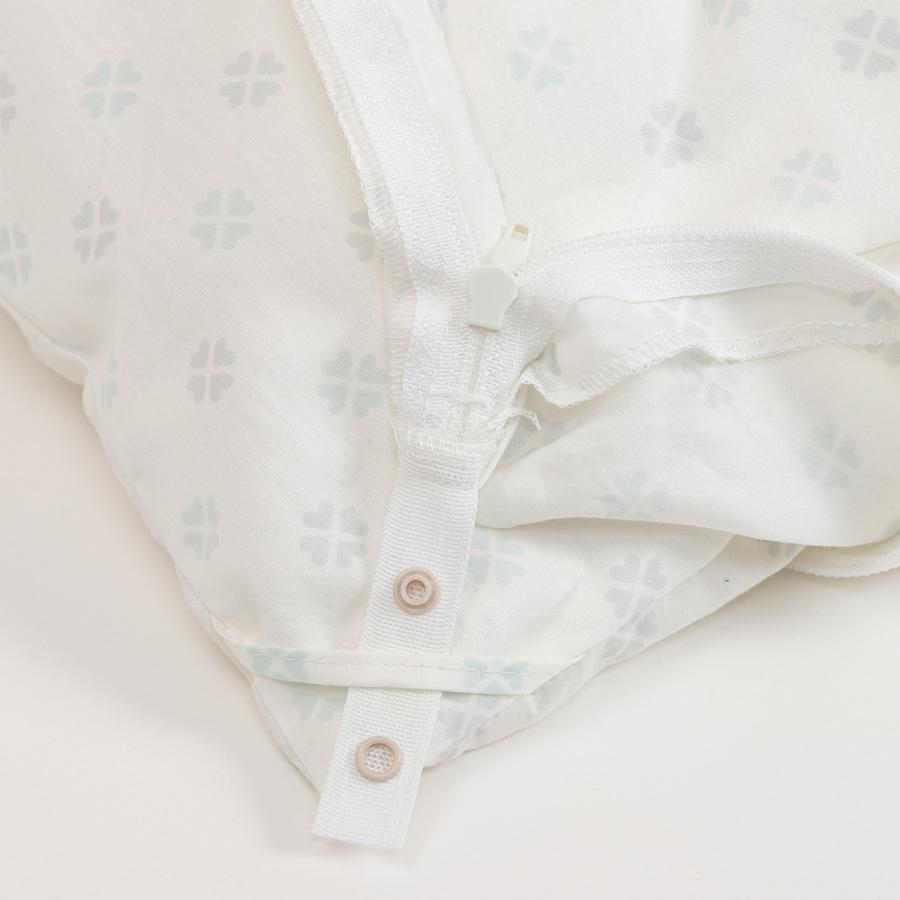 掛け布団カバー ジュニア 西川 布団カバー 抗菌加工 綿100% 日本製 Nishikawa 羽毛布団対応 135×185cm ふとんカバー 掛カバー クローバー | 西川 | 03