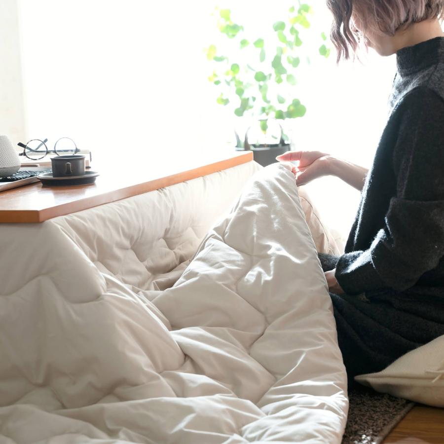 こたつ掛け布団 正方形 210×210cm 側地 綿100 綿100％ Fab the Home