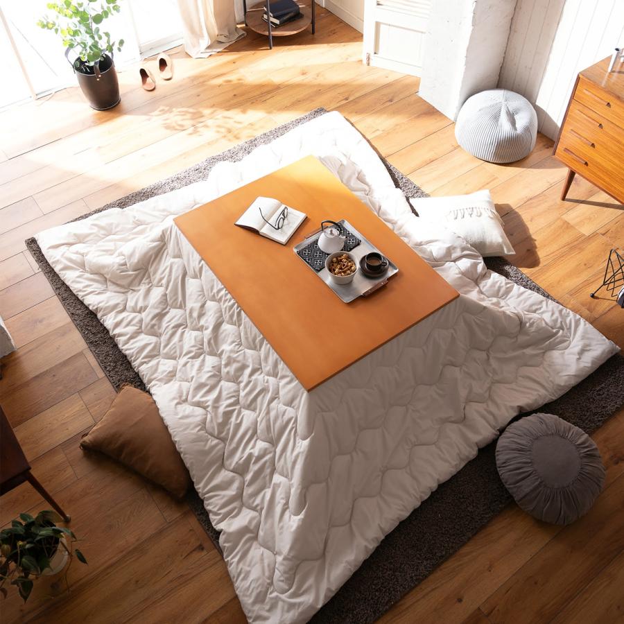 こたつ掛け布団 正方形 210×210cm 側地 綿100 綿100％ Fab the Home