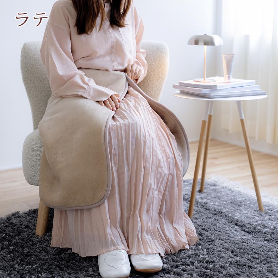 毛布 ひざ掛け 膝掛け 70×100cm 吸湿発熱 2枚合わせ 日本製 厚手 洗える 暖かい 抗菌 防臭 アクリル毛布 制電加工 ペット ブランケット | ブランド登録なし | 08