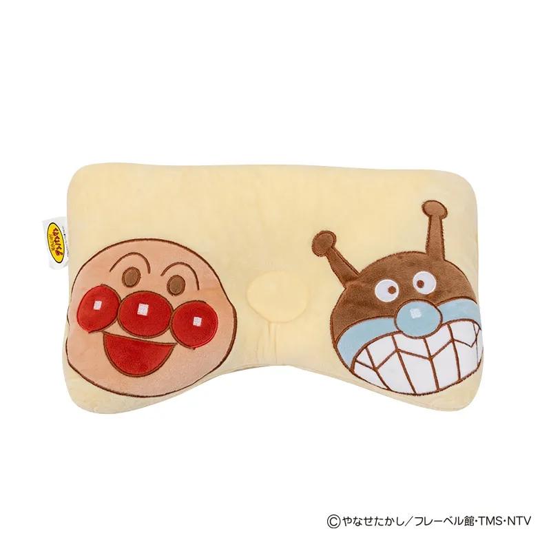 枕 まくら アンパンマン 西川 子供 子供用 ジュニア 子ども こども枕 洗える ウォッシャブル 35×25cm アップリケ プレゼント ギフト ばいきんまん | 西川 | 01