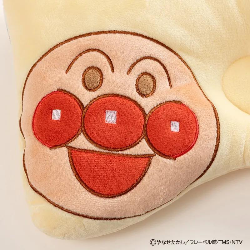 枕 まくら アンパンマン 西川 子供 子供用 ジュニア 子ども こども枕 洗える ウォッシャブル 35×25cm アップリケ プレゼント ギフト ばいきんまん | 西川 | 03